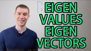 Eigenvalues and Eigenvectors 2x2 Matrix [upl. by Llewej]