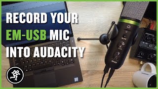 How to Connect A USB Microphone With Audacity [upl. by Suicul273]