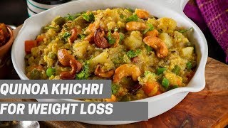 Quinoa Khichdi recipe  Indian Quinoa Recipes  Rekha Kakkar  Quinoa bowl [upl. by Imat]