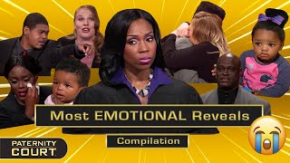 Paternity Courts Most EMOTIONAL Reveals Pt I  25Minute Compilation  Paternity Court [upl. by Sirraj]