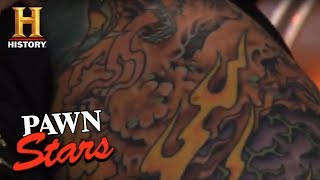 Pawn Stars Chumlees Ink  History [upl. by Davis]