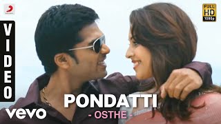 Osthe  Pondatti Tamil Video  STR Thaman [upl. by Catherine]