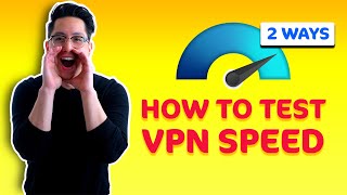 How to test your VPN SPEED  Easy VPN speed test TUTORIAL [upl. by Hettie]