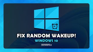 How To Stop PC Waking Up After Sleep Mode Windows 10 [upl. by Ellynad]