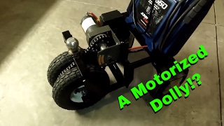 DIY Motorized Trailer Dolly  Trailer Mule [upl. by Rihana106]