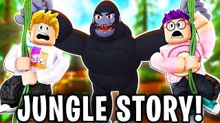 Can We Survive This SCARY JUNGLE STORY ROBLOX JUNGLE STORY [upl. by Ailemrac724]