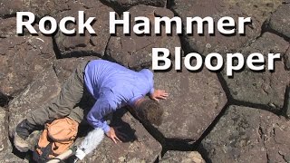 Geology Video Blooper  Columnar Basalt [upl. by Aym646]