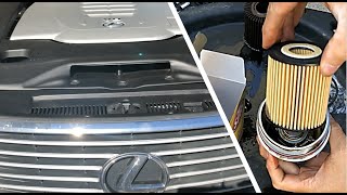 Oil Change amp Filter  Lexus LS460 FnF267  How to 038 [upl. by Shriner10]