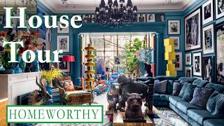 HOUSE TOUR  Inside A Maximalist New York City Townhouse [upl. by Ube161]