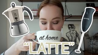 HOW TO MAKE A quotLATTEquot AT HOME moka pot  frother [upl. by Juanne]