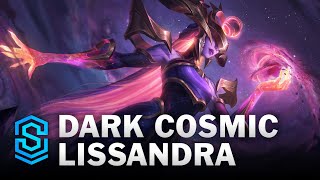 Dark Cosmic Lissandra Skin Spotlight  League of Legends [upl. by Rahm]