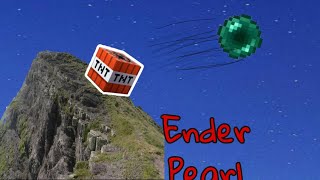 How to make an enderpearl launcher Over 10000 blocks [upl. by Eejan826]