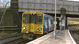 Half an Hour at 216  Birkenhead North Station 1022017  Class 507 508 terminus [upl. by Boiney]