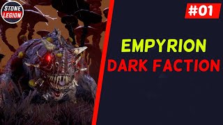 Empyrion  Dark Faction  Part 1  Escaping Hell [upl. by Ilohcin]