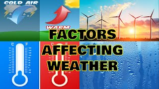 FACTORS AFFECTING WEATHER [upl. by Meave]