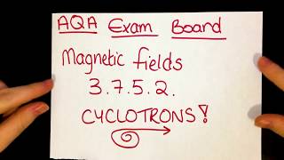 Cyclotron AQA Alevel Physics [upl. by Aitnic92]