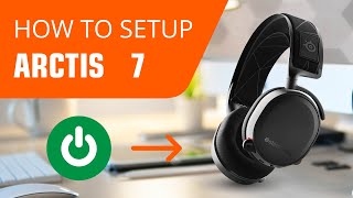 How to setup Steelseries Arctis 7 [upl. by Ona]