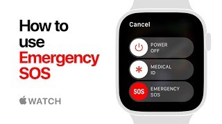 Apple Watch Series 4 — How to Use Emergency SOS — Apple [upl. by Abbate]