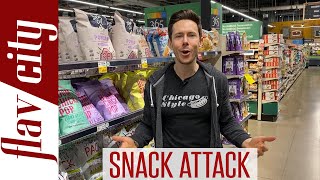 The HEALTHIEST Snack Foods At The Grocery Store  Chips Popcorn amp More [upl. by Libbey208]