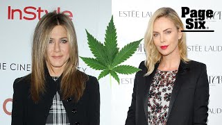 The Biggest Potheads in Hollywood  Page Six [upl. by Kolk896]