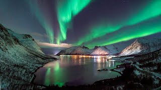 4K Northern Lights Timelapse  Tromsø  Norway  December 2021 [upl. by Shwalb]