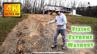 Fixing A Horribly Graded Gravel Driveway  DigginLife21 [upl. by Nagap]