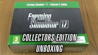 Farming Simulator 17  Collectors Edition  Unboxing [upl. by Husha197]