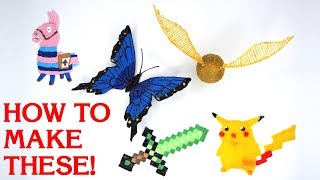 3D Pen Art  5 EASY Ideas for Beginners [upl. by Jessa28]