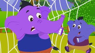 Ek Mota Hathi Jhoom ke Chala  Bal Geet In Hindi  एक मोटा हाथी  Kids Tv India  Hindi Rhymes [upl. by Brew933]