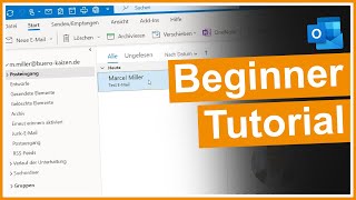 Outlook Tutorial für Einsteiger deutsch [upl. by Sirrom]