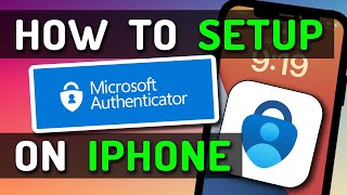 How To Setup amp Use Microsoft Authenticator  Two Factor Authentication  on iPhone [upl. by Sky]