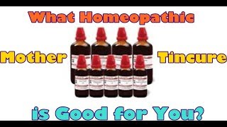 Homeopathic Mother Tincture Uses [upl. by Essie]