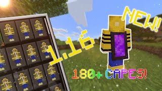 How To Get CUSTOM CAPES In Minecraft Bedrock Edition 116X  117X Windows 10 amp Android [upl. by Dahij]