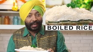 How to Boil the rice  TipsampTricks  ChefHarpalSingh [upl. by Erik150]