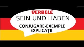 Invata Germana  Gramatica  Verbele SEIN si HABEN [upl. by Clementi]