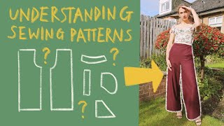 How to understand sewing patterns for beginners [upl. by Xella303]