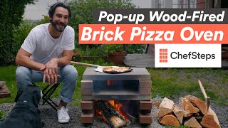 How to Build Your Own HighPerforming WoodFired Pizza Oven from Bricks [upl. by Attelocin]