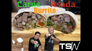 Carne Asada Burrito  Robertos Recipe From the West Coast [upl. by Neville739]