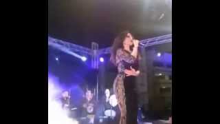 Haifa Wehbe  Live  Performance 2015 [upl. by Atelahs]