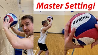 Set Like a Volleyball God  Beginner to Advance  Short amp Long Setting Drills to Build Strength [upl. by Ruthann]