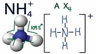 NH4 Molecular Geometry  Shape and Bond Angles [upl. by Humberto]