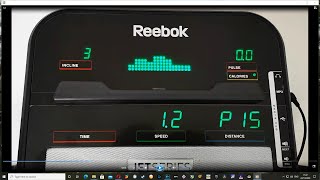 Reebok Jet 200 Treadmill [upl. by Aikemal]