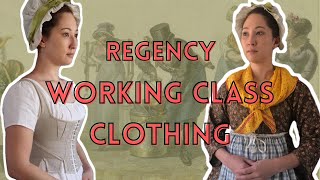 Regency Working Class Womens Clothing [upl. by Ellehcyar596]