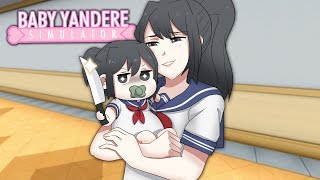 YANDERE CHAN HAS A BABY  Yandere Baby Simulator [upl. by Liamsi]