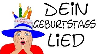 Dein geburtstagslied lustig deutsch  Happy Birthday song [upl. by Ainna46]