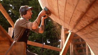 Fairing the Hull  next steps Wooden Boat Rebuild  EP95 [upl. by Paxon]