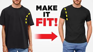 How To Tailor A TShirt [upl. by Irrak]