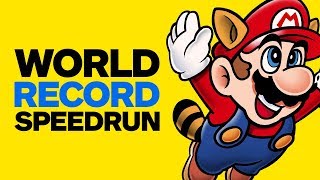 Super Mario Bros 3 World Record Speedrun [upl. by Treat]