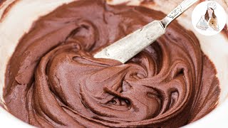 One Minute Chocolate Frosting Recipe [upl. by Eecats439]