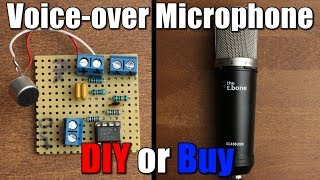 Voiceover Microphone  DIY or Buy [upl. by Sheff]